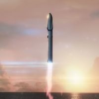 SpaceX Big Falcon Rocket